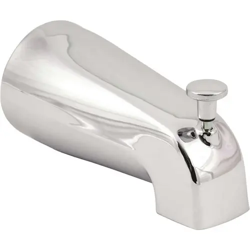 5.56 in. Long Pull-Up Diverter Tub Spout in Chrome 5.56 in. Long Pull-Up Diverter Tub Spout in Chrome