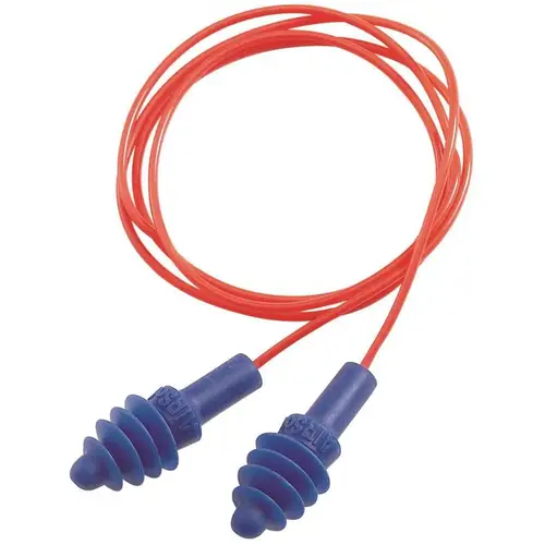 AirSoft Improved Air-Cushioned Multiple Use Earplugs Corded (Red Polycord) with Reusable Case Blue AirSoft Improved Air-Cushioned Multiple Use Earplugs Corded (Red Polycord) with Reusable Case Blue