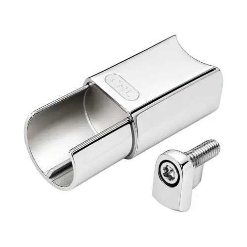 316 Polished Stainless CRS Rail Adaptor for Level Bottom Rails 316 Polished Stainless CRS Rail Adaptor for Level Bottom Rails
