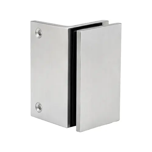 CRL Satin Chrome Geneva Series Wall Mount Bracket CRL Satin Chrome Geneva Series Wall Mount Bracket