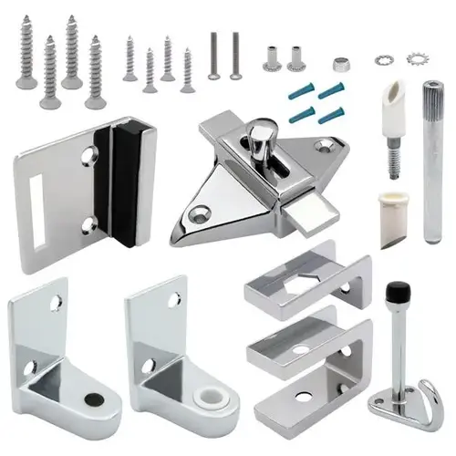DOOR HARDWARE (INSWING) 7/8" DOOR 1-1/4" POST (FLAT HINGE,S&K) DOOR HARDWARE (INSWING) 7/8" DOOR 1-1/4" POST (FLAT HINGE,S&K)