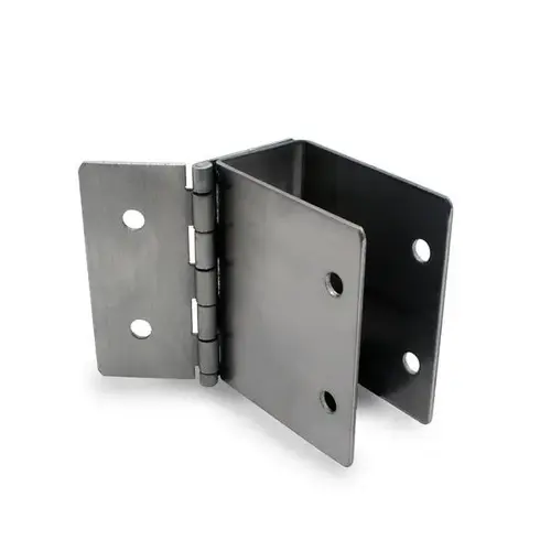 WALL BRACKET HINGED 1-1/4" X-HIGH 3" LONG - STAMPED S/S WALL BRACKET HINGED 1-1/4" X-HIGH 3" LONG - STAMPED S/S