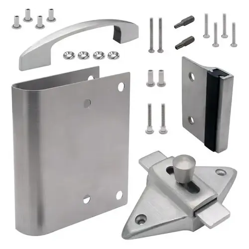 FIX-IT KIT LATCH OUT 1" W/PULL (ROUND EDGE) STAINLESS FIX-IT KIT LATCH OUT 1" W/PULL (ROUND EDGE) STAINLESS