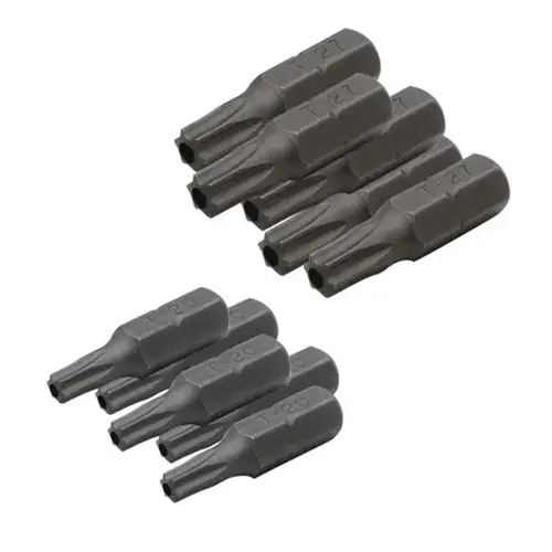COMBO PACK BITS (96503) T-27 (5) AND (96513) T-20 (5) 6-LOBE COMBO PACK BITS (96503) T-27 (5) AND (96513) T-20 (5) 6-LOBE