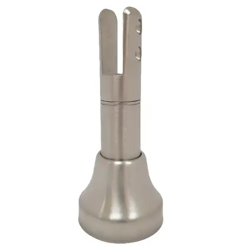 EURO STYLE PILASTER SUPPORT BRACKET 1/2" (7-1/2"-8-1/2") STAINLESS EURO STYLE PILASTER SUPPORT BRACKET 1/2" (7-1/2"-8-1/2") STAINLESS
