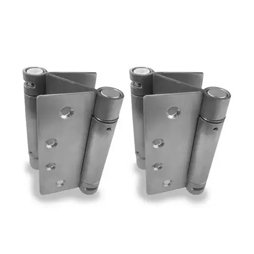 DOUBLE ACTING HINGE (2) SET (1" - 1-3/8" DOORS) S/S DOUBLE ACTING HINGE (2) SET (1" - 1-3/8" DOORS) S/S