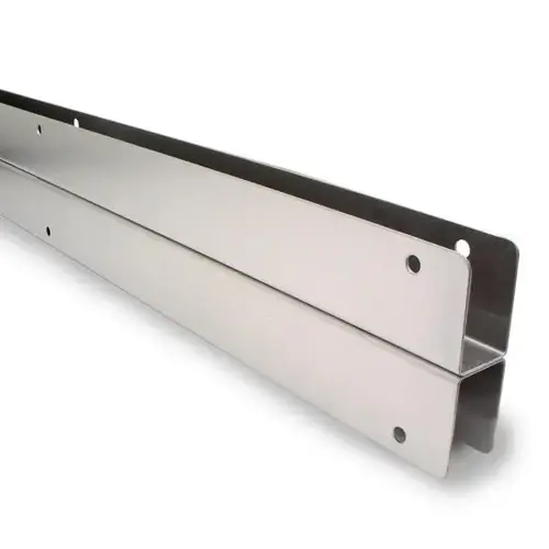 H-BRACKET (3/4" TO 3/4") X 57" STAMPED S/S H-BRACKET (3/4" TO 3/4") X 57" STAMPED S/S