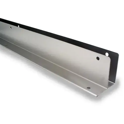 WALL BRACKET ONE EAR 7/8" X 57" STAMPED S/S WALL BRACKET ONE EAR 7/8" X 57" STAMPED S/S