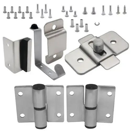 DOOR HARDWARE (RH-IN) 3/4" DOOR 1" POST - S/S DOOR HARDWARE (RH-IN) 3/4" DOOR 1" POST - S/S
