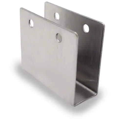 U-BRACKET 3/4" X-HIGH 3" LONG - STAMPED S/S U-BRACKET 3/4" X-HIGH 3" LONG - STAMPED S/S