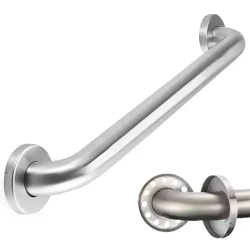 42" STRAIGHT GRAB BAR 1-1/2" SATIN S/S STUD WALL MT 42" STRAIGHT GRAB BAR 1-1/2" SATIN S/S STUD WALL MT
