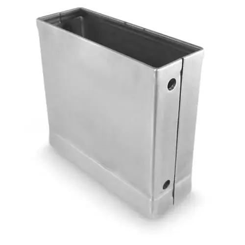 PILASTER SHOE 3"L X 1"W X 3"H OPEN-END PILASTER SHOE 3"L X 1"W X 3"H OPEN-END