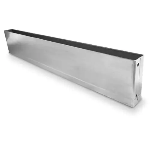 PILASTER SHOE 20"L X 1"W X 3"H OPEN-END PILASTER SHOE 20"L X 1"W X 3"H OPEN-END