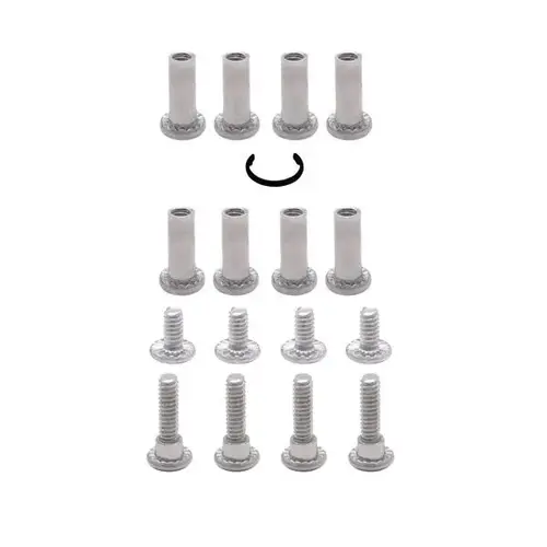 SCREW PACK - 1/2"- 3/4" SURFACE HINGE - 6LP STAINLESS SCREW PACK - 1/2"- 3/4" SURFACE HINGE - 6LP STAINLESS