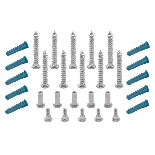 SCREW PACK - CONTINUOS WALL BRACKET 1/2" STAINLESS (6LP) SCREW PACK - CONTINUOS WALL BRACKET 1/2" STAINLESS (6LP)