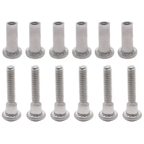SCREW PACK - HALF PIANO HINGE 1" STAINLESS 6LP SCREW PACK - HALF PIANO HINGE 1" STAINLESS 6LP