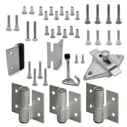 DOOR HARDWARE (RH-IN) 1" DOOR 1-1/4" POST (7883) SS 6LP DOOR HARDWARE (RH-IN) 1" DOOR 1-1/4" POST (7883) SS 6LP