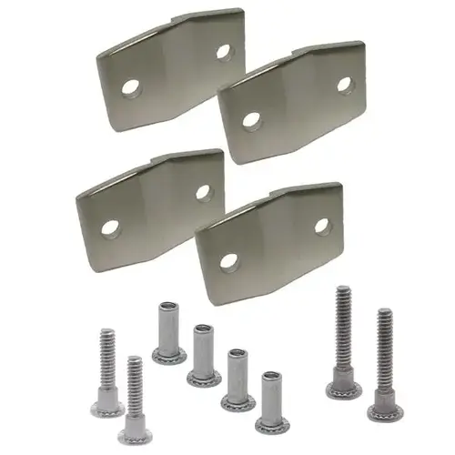 ALCOVE CLIP PACK (4) 8343 - STAINLESS 6LP ALCOVE CLIP PACK (4) 8343 - STAINLESS 6LP