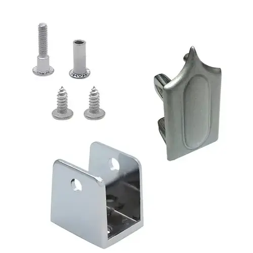 HEADRAIL CORNER PACK -CHROME 6LP HEADRAIL CORNER PACK -CHROME 6LP