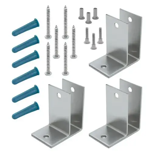 PILASTER PACK 3/4" ONE EAR (3) BRACKETS-6LP PILASTER PACK 3/4" ONE EAR (3) BRACKETS-6LP