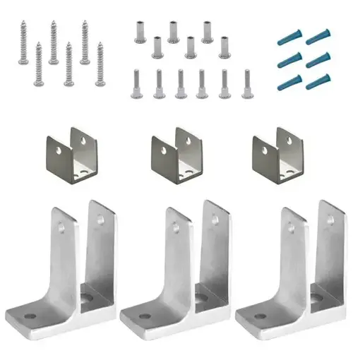 PANEL PACK 1" ONE EAR (3) BRACKETS STAINLESS 6LP PANEL PACK 1" ONE EAR (3) BRACKETS STAINLESS 6LP