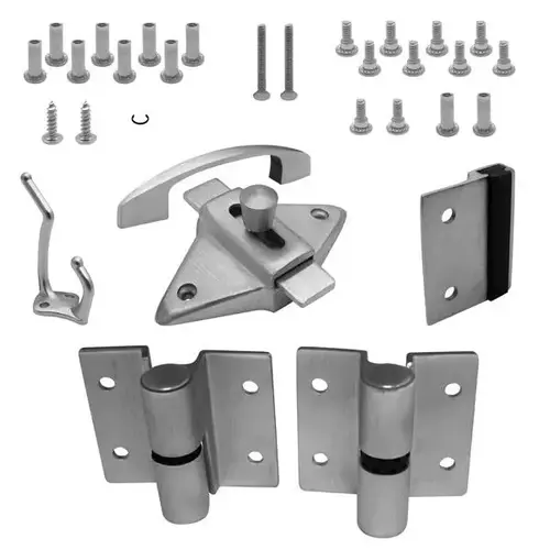 DOOR HARDWARE (LH-OUT) 3/4" DOOR & POST (7113) SS 6LP DOOR HARDWARE (LH-OUT) 3/4" DOOR & POST (7113) SS 6LP
