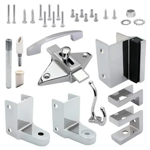 DOOR HARDWARE OUTSWING-1" DOOR & 1-1/4" POSTCR 6LP DOOR HARDWARE OUTSWING-1" DOOR & 1-1/4" POSTCR 6LP