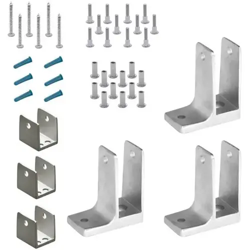 PANEL PACK END 3/4" ONE EAR (3 BRACKETS) 6LP STAINLESS PANEL PACK END 3/4" ONE EAR (3 BRACKETS) 6LP STAINLESS