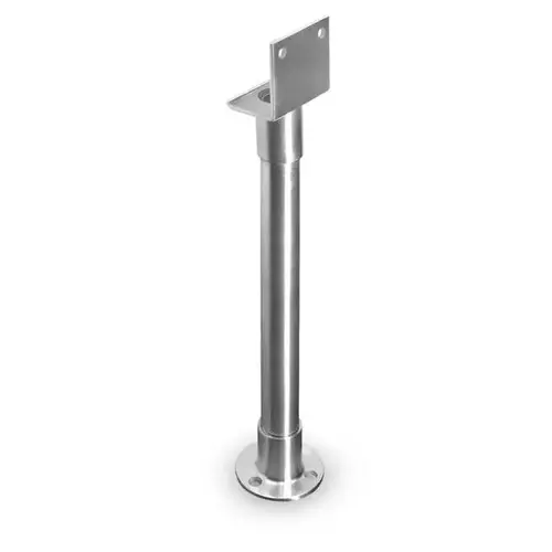 PILASTER SUPPORT L-BRACKET (9-1/2"-12") STAINLESS PILASTER SUPPORT L-BRACKET (9-1/2"-12") STAINLESS