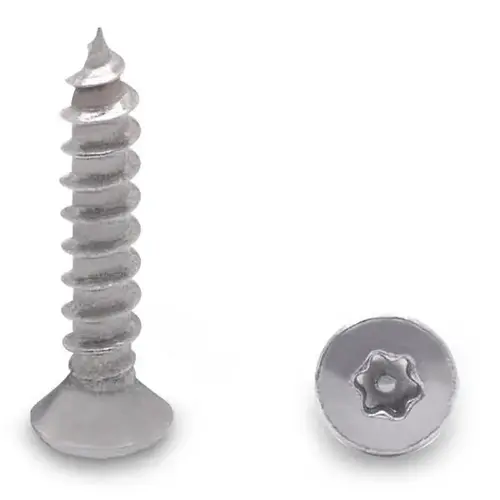 10 X 1" FLAT HEAD 6-LOBE SCREW STAINLESS 10 X 1" FLAT HEAD 6-LOBE SCREW STAINLESS