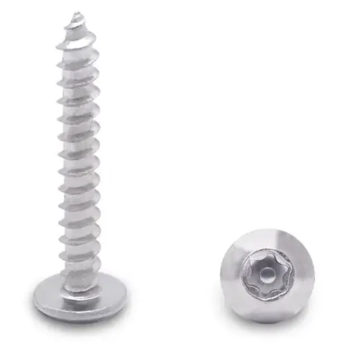 12 X 1-1/2" TRUSS TYPE-AB 6-LOBE SCREW-STEEL/CHROME 12 X 1-1/2" TRUSS TYPE-AB 6-LOBE SCREW-STEEL/CHROME