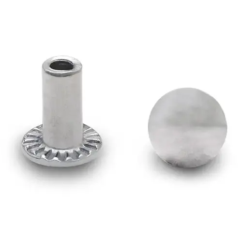 BARREL NUT UNSLOTTED 8-32 X 1/2" STEEL/CHROME BARREL NUT UNSLOTTED 8-32 X 1/2" STEEL/CHROME