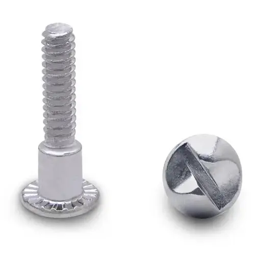 SHOULDER SCREW ONE WAY 10-24 X 3/4" STEEL/CHROME SHOULDER SCREW ONE WAY 10-24 X 3/4" STEEL/CHROME