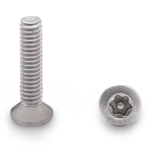 100 PACK (88319) 8-32 X 5/8" OVAL 6-LOBE SCREW STAINLESS 100 PACK (88319) 8-32 X 5/8" OVAL 6-LOBE SCREW STAINLESS