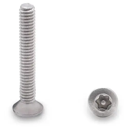 100 PACK (88339) 8-32 X 1" OVAL 6-LOBE SCREW STAINLESS 100 PACK (88339) 8-32 X 1" OVAL 6-LOBE SCREW STAINLESS
