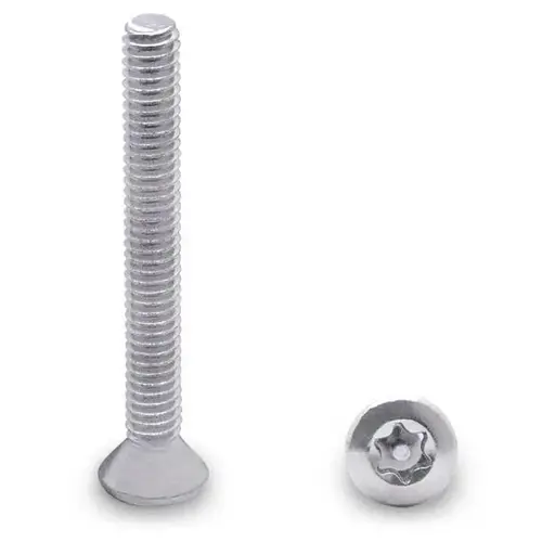 100 PACK (88353) 8-32 X 1-3/8" OVAL 6-LOBE SCREW-STEEL/CHROME 100 PACK (88353) 8-32 X 1-3/8" OVAL 6-LOBE SCREW-STEEL/CHROME