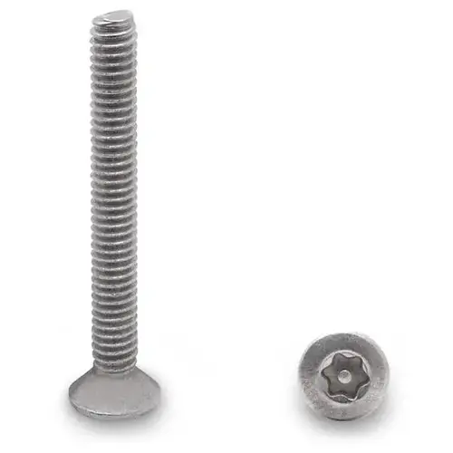 100 PACK (88359) 8-32 X 1-3/8" OVAL 6-LOBE SCREW STAINLESS 100 PACK (88359) 8-32 X 1-3/8" OVAL 6-LOBE SCREW STAINLESS