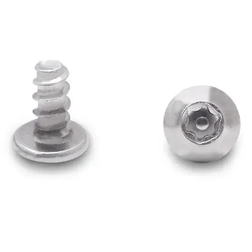 100 PACK (91429) 12 X 7/16" PAN BLUNT-TIP 6-LOBE SCREW STAINLESS 100 PACK (91429) 12 X 7/16" PAN BLUNT-TIP 6-LOBE SCREW STAINLESS