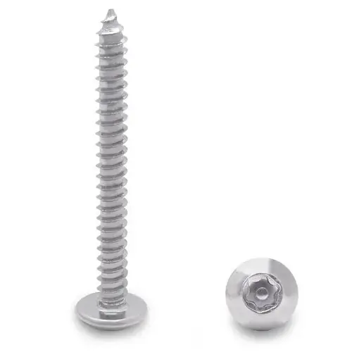 12 X 2" TRUSS TYPE-AB 6-LOBE SCREW-STEEL/CHROME 12 X 2" TRUSS TYPE-AB 6-LOBE SCREW-STEEL/CHROME