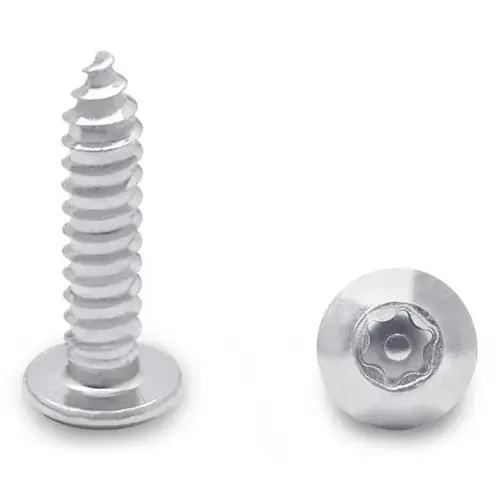 100 PACK (92183) 14 X 1" TRUSS TYPE-AB 6-LOBE SCREW-STEEL/CHROME 100 PACK (92183) 14 X 1" TRUSS TYPE-AB 6-LOBE SCREW-STEEL/CHROME