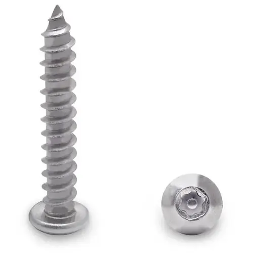 14 X 1-1/2" PAN 6-LOBE SCREW - STAINLESS 14 X 1-1/2" PAN 6-LOBE SCREW - STAINLESS