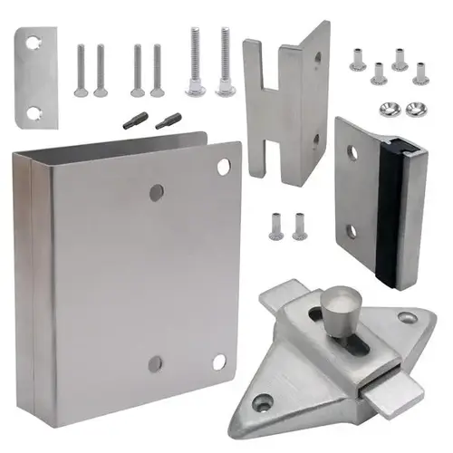 FIX-IT KIT LATCH IN 1" (SQUARE EDGE) STAINLESS FIX-IT KIT LATCH IN 1" (SQUARE EDGE) STAINLESS