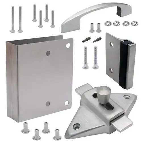 FIX-IT KIT LATCH OUT 1"W/PULL (SQUARE EDGE) STAINLESS FIX-IT KIT LATCH OUT 1"W/PULL (SQUARE EDGE) STAINLESS