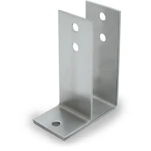URINAL SCREEN BRACKET ONE EAR 1" X-HIGH STAMPED S/S URINAL SCREEN BRACKET ONE EAR 1" X-HIGH STAMPED S/S