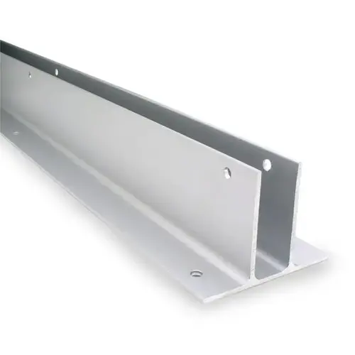 WALL BRACKET TWO EAR 1" X 41" ALUMINUM-CA WALL BRACKET TWO EAR 1" X 41" ALUMINUM-CA