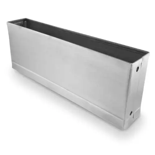 PILASTER SHOE 7"L X 1-1/4"W X 3"H OPEN-END PILASTER SHOE 7"L X 1-1/4"W X 3"H OPEN-END