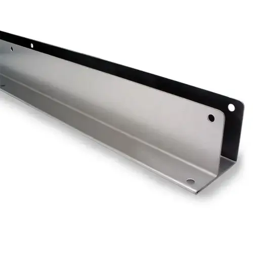WALL BRACKET ONE EAR 1-1/4" X 57" STAMPED S/S WALL BRACKET ONE EAR 1-1/4" X 57" STAMPED S/S