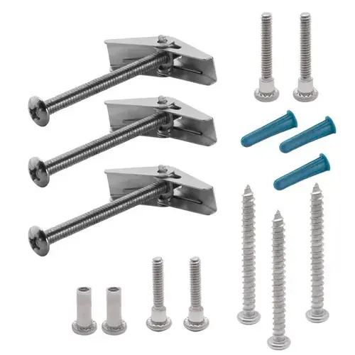 SCREW PACK - URINAL SCREEN BRACKET (6LP) STAINLESS SCREW PACK - URINAL SCREEN BRACKET (6LP) STAINLESS