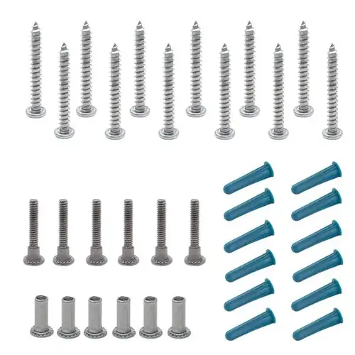 SCREW PACK - 1-1/4" CONTINUOUS WALL BRACKET 71" 6LP STAINLESS SCREW PACK - 1-1/4" CONTINUOUS WALL BRACKET 71" 6LP STAINLESS