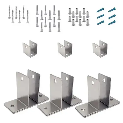 PANEL PACK 3/4" TWO EAR (3-BRACKETS) STAMPED S/S 6LP PANEL PACK 3/4" TWO EAR (3-BRACKETS) STAMPED S/S 6LP